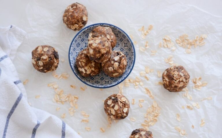 Des petites boules protéiné aux chocolats